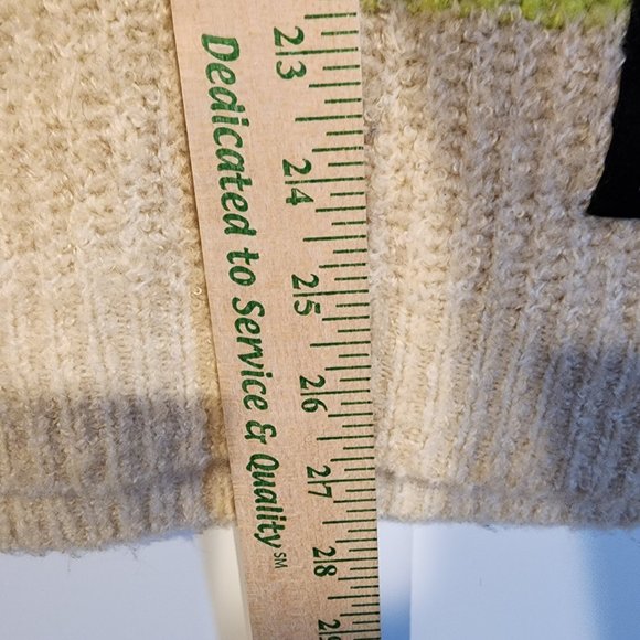 Kangol + H&M Striped Logo Sweater Jumper Oversized Long Sleeve Winter sz XS - Picture 10 of 10